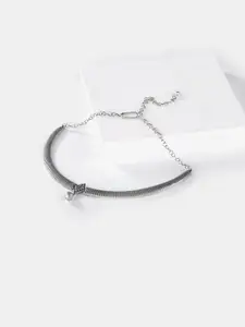 SHAYA Silver-Toned Sterling Silver Necklace