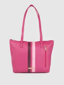 Caprese Women Pink Solid Handbag