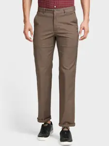 ColorPlus Men Brown Trousers