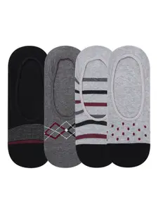 Bonjour Men Cotton Loafer Socks - Pack Of 4