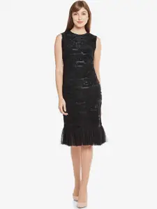Emmyrobe Black Sheath Dress
