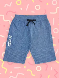 Pantaloons Junior Boys Blue Regular Shorts