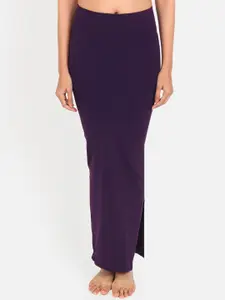 VEGA Women Purple Solid Seamless Saree Shapewear
