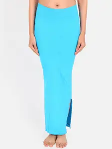 VEGA Women Turquoise Blue Solid Seamless Saree Shapewear