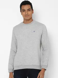 Allen Solly Men Grey Sweatshirt