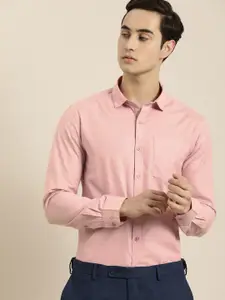 INVICTUS Men Red Slim Fit Opaque Formal Shirt