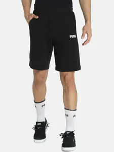 Puma Men Black Regular Fit Shorts
