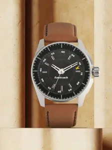 Fastrack Men Black Dial Watch 3089SL05