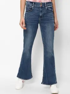 AMERICAN EAGLE OUTFITTERS Women Blue Bootcut Light Fade Jeans
