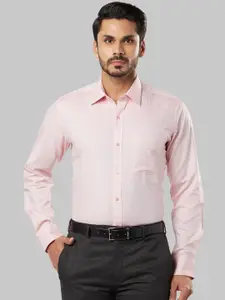 Raymond Men Pink Opaque Formal Shirt