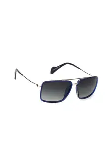 ENRICO Men Grey UV Protected Wayfarer Sunglasses EN P 1096 C3