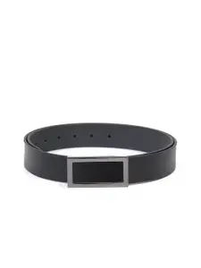 Calvadoss Men Black Leather Belt