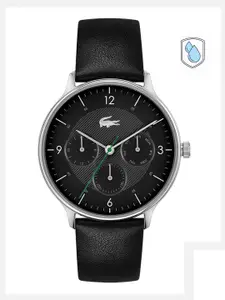Lacoste Men Black Analogue CLUB Multi Function Watch 2011139