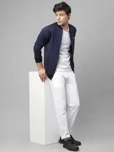 Rigo Solid Pullover Casual Open Sweatshirt