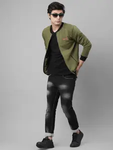 Rigo Solid Pullover Casual Open Sweatshirt