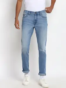 Lee Men Blue Skinny Fit Light Fade Stretchable Jeans