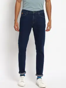 Lee Men Navy Blue Stretchable Jeans