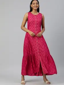 Global Desi Pink Maxi Dress