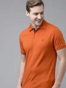 Van Heusen Innerwear Athleisure Men Solid Ultra Soft Short Sleeve Polo T-Shirt