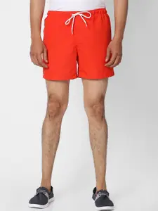 OLAIAN By Decathlon Men Red Quick Dry Board Surfing and Kayaking Shorts