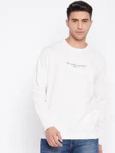 Cantabil Men White Sweatshirt