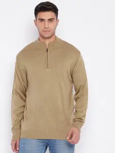 Cantabil Men Khaki Pullover