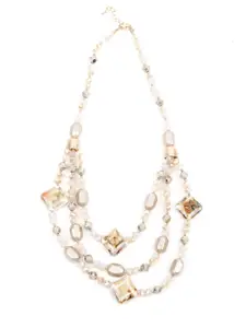ODETTE Multicoloured Layered Necklace