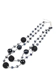 ODETTE Blue Beaded Necklace