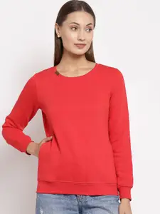 Juelle Women Red Sweatshirt