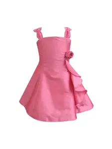 A.T.U.N. A T U N Pink A-Line Dress