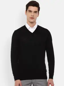 Van Heusen Men Black Pullover