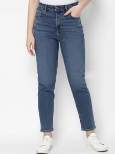 AMERICAN EAGLE OUTFITTERS Women Blue Slim Fit Jeans