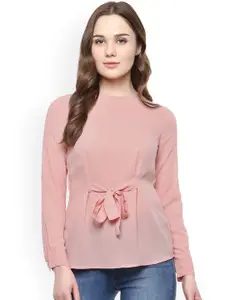 StyleStone Women Pink Solid Regular Top