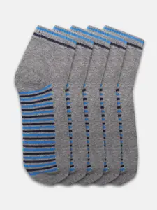 Kolor Fusion Men Pack Of 5 Assorted Above Ankle-Length Socks