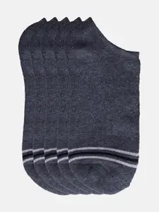 Kolor Fusion Men Pack Of 5 Assorted Ankle-Length Socks