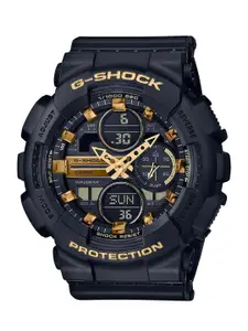 CASIO G-Shock Women Black Straps Analogue and Digital Watch G1060 GMA-S140M-1ADR