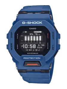 CASIO G-SHOCK Men Black Dial & Blue Straps Digital Watch G1147 GBD-200-2DR