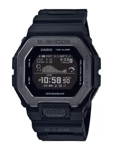 CASIO Men G-Shock GBX-100NS-1DR Digital Dial Black Resin Strap Watch G1125