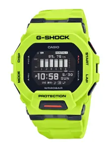 CASIO G-SHOCK Men Black Dial & Green Straps Digital Watch G1148 GBD-200-9DR