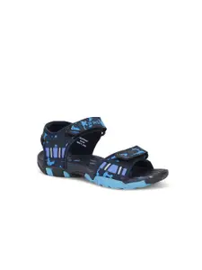 Khadims Boys Navy Blue & Blue Comfort Sandals