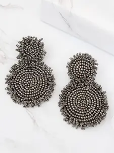 Bellofox Grey Contemporary Drop Earrings