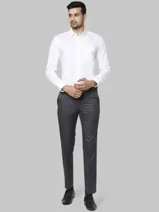 Park Avenue Men White Slim Fit Opaque Formal Shirt