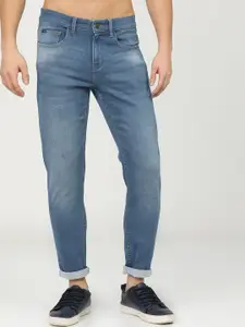 HIGHLANDER Men Blue Tapered Fit Light Fade Stretchable Jeans