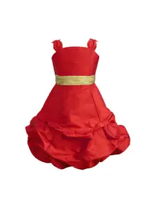 A.T.U.N. A T U N Red Maxi Dress