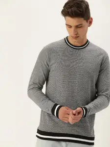 ARISE Men Grey Sweatshirt