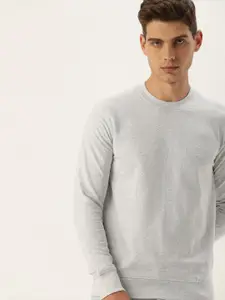 ARISE Men White Sweatshirt
