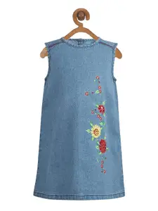 Miyo Blue A-Line Dress