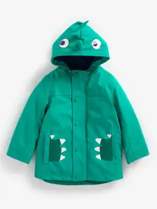 mothercare Boys Green Tailored Hooded 3D Spikes Jacket