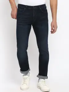 Lee Men Navy Blue Stretchable Jeans