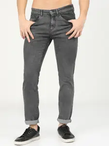HIGHLANDER Men Grey Slim Fit Stretchable Jeans